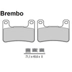 Plaquettes de frein avant Brembo type 07SU27SA