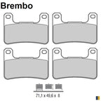 2 jeux de plaquettes de frein Brembo type 07SU27