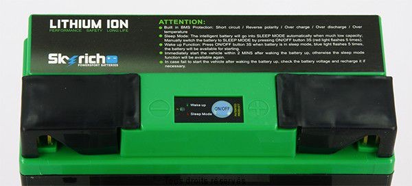 Batterie Lithium Ion SKYRICH type U1R-9