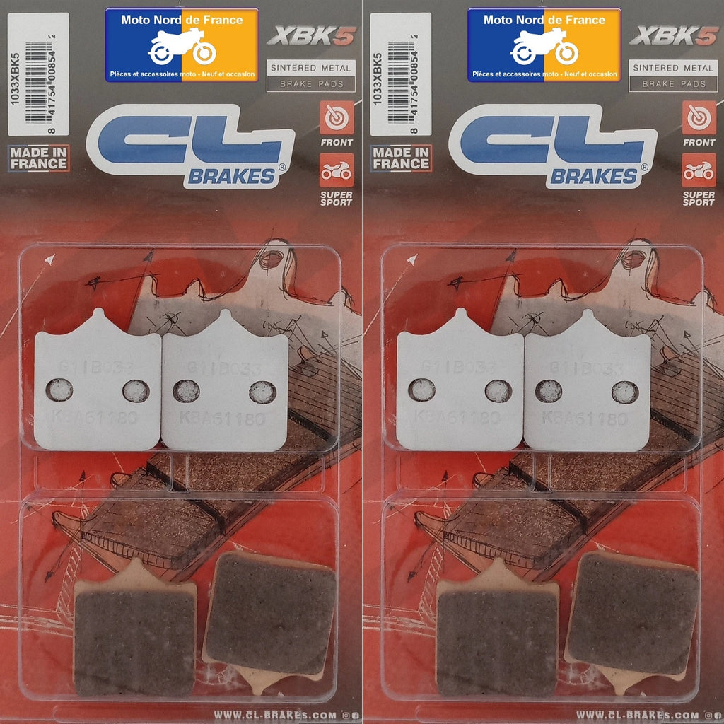 Plaquettes Carbone Lorraine de frein avant - Ducati 749 /S 2003-2007