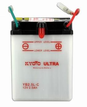 Batterie KYOTO type YB2-5L-C (avec acide)