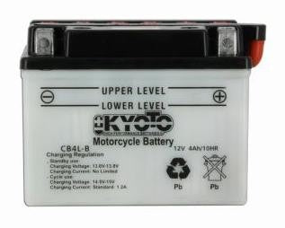 Batterie KYOTO type YB4L-B (avec acide)