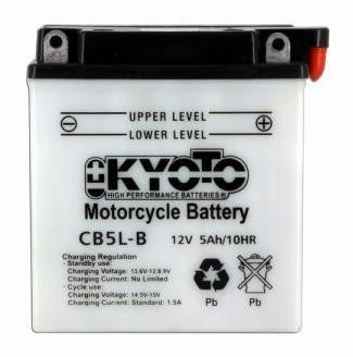 Batterie KYOTO type YB5L-B (avec acide)
