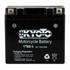 Batterie KYOTO type YT6B-3 AGM prête à l'emploi