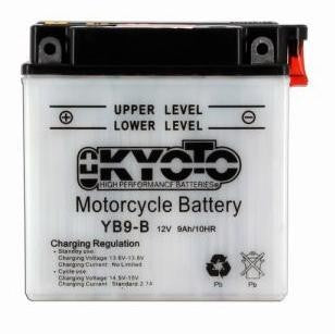 Batterie KYOTO type YB9-B (avec acide)