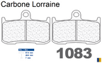 Plaquettes Carbone Lorraine de frein avant - Kawasaki Z800 E avec ABS 2013-2016
