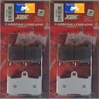 Plaquettes Carbone Lorraine de frein avant - Kawasaki Z800 E avec ABS 2013-2016