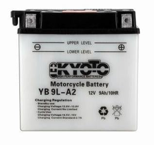 Batterie KYOTO type YB9L-A2 (avec acide)