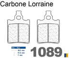 Plaquettes Carbone Lorraine de frein arrière - KTM 65 SX 2000-2003