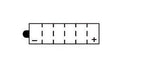 Batterie KYOTO type YB12AL-A2 (avec acide)