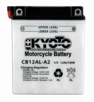 Batterie KYOTO type YB12AL-A2 (avec acide)