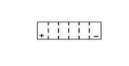 Batterie KYOTO type YTZ12-S AGM (avec acide)