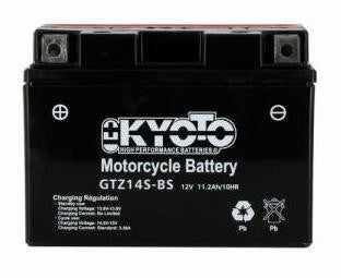 Batterie KYOTO type YTZ14-S AGM (avec acide)