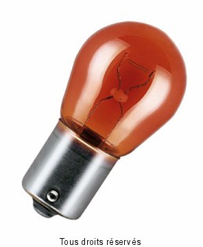 Osram - Ampoule Stop 1 fil - 12V 21W Orange Ba15s