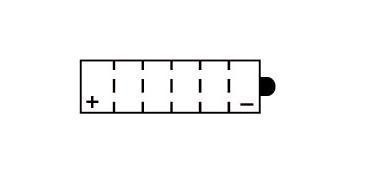 Batterie KYOTO type YB14-B2 (avec acide)