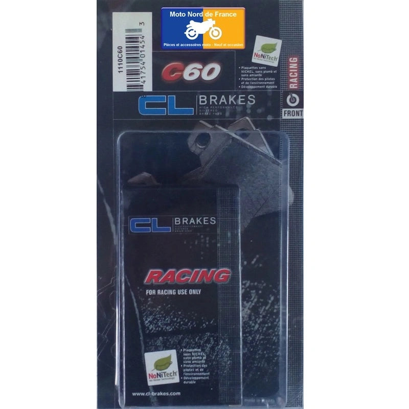 Plaquettes de frein Carbone Lorraine type 1110-C60