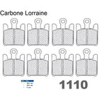Plaquettes racing Carbone Lorraine de frein avant - Suzuki 1000 GSX-R 2003
