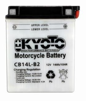 Batterie KYOTO type YB14L-B2 (avec acide)