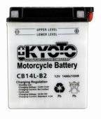 Batterie KYOTO type YB14L-B2 (avec acide)