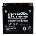 Batterie KYOTO type YT14B-BS AGM (avec acide)