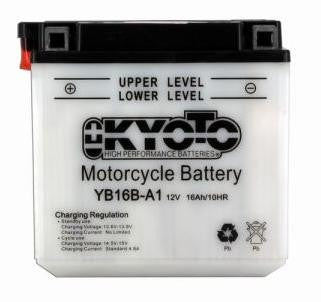 Batterie KYOTO type YB16B-A1 (avec acide)