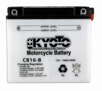 Batterie KYOTO type YB16-B (avec acide)