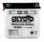 Batterie KYOTO type YB16B-A (avec acide)