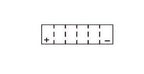 Batterie KYOTO type YTX16-BS AGM (avec acide)