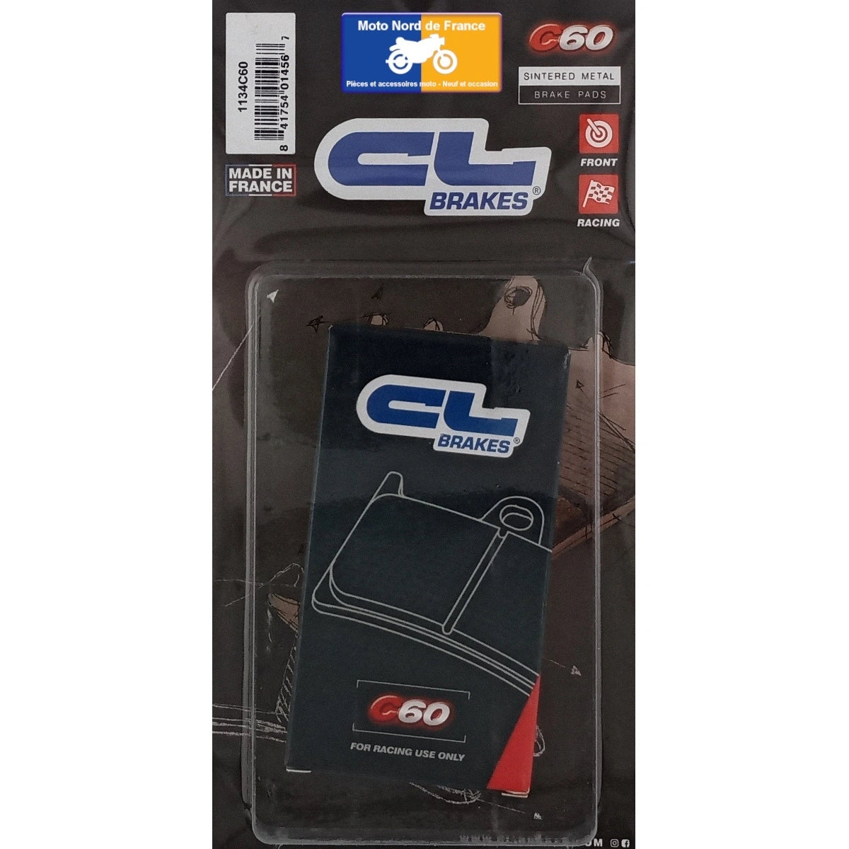 Plaquettes de frein Carbone Lorraine type 1134 C60