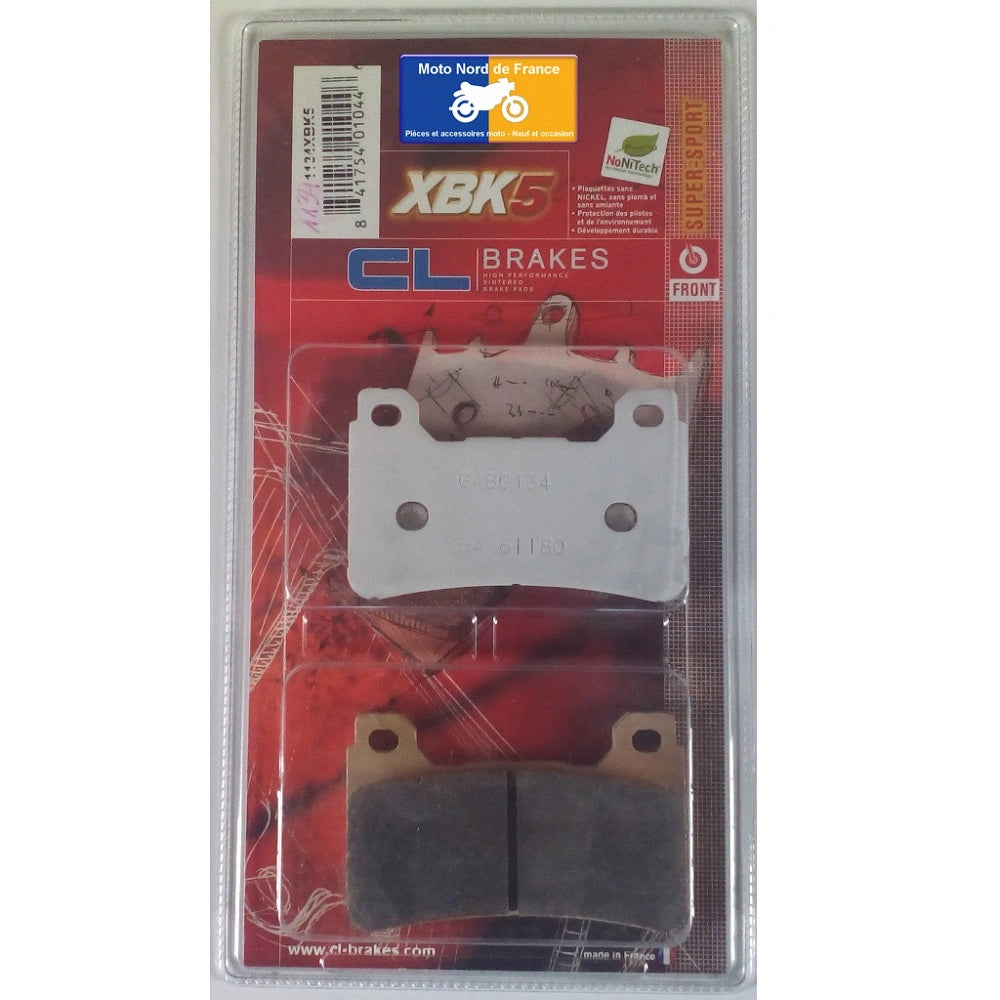 Plaquettes de frein Carbone Lorraine type 1134 XBK5