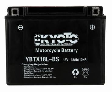 Batterie KYOTO type YTX18L-BS AGM (avec acide)