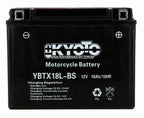 Batterie KYOTO type YTX18L-BS AGM (avec acide)