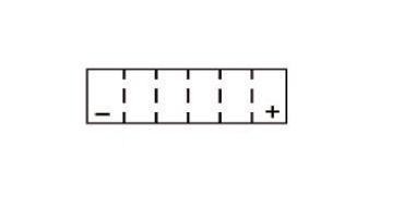 Batterie KYOTO type YTX18L-BS AGM (avec acide)