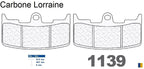 Plaquettes Carbone Lorraine de frein avant - Buell XB-9S 984 Lightning 2003-2010