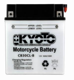 Batterie KYOTO type YB30CL-B (avec acide)