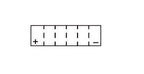 Batterie KYOTO type YTX20A-BS AGM (avec acide)