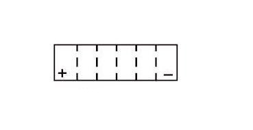 Batterie KYOTO type YTX20A-BS AGM (avec acide)