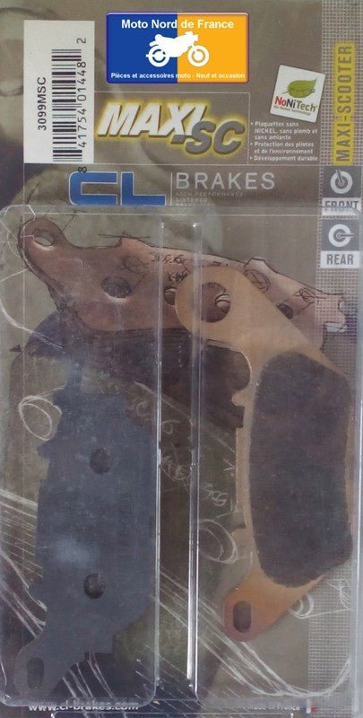 Plaquettes de frein Carbone Lorraine type 3099 MSC