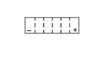 Batterie KYOTO type YTX4L-BS AGM (avec acide)