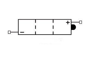 Batterie YUASA type 6N4B-2A (livrée sans acide)