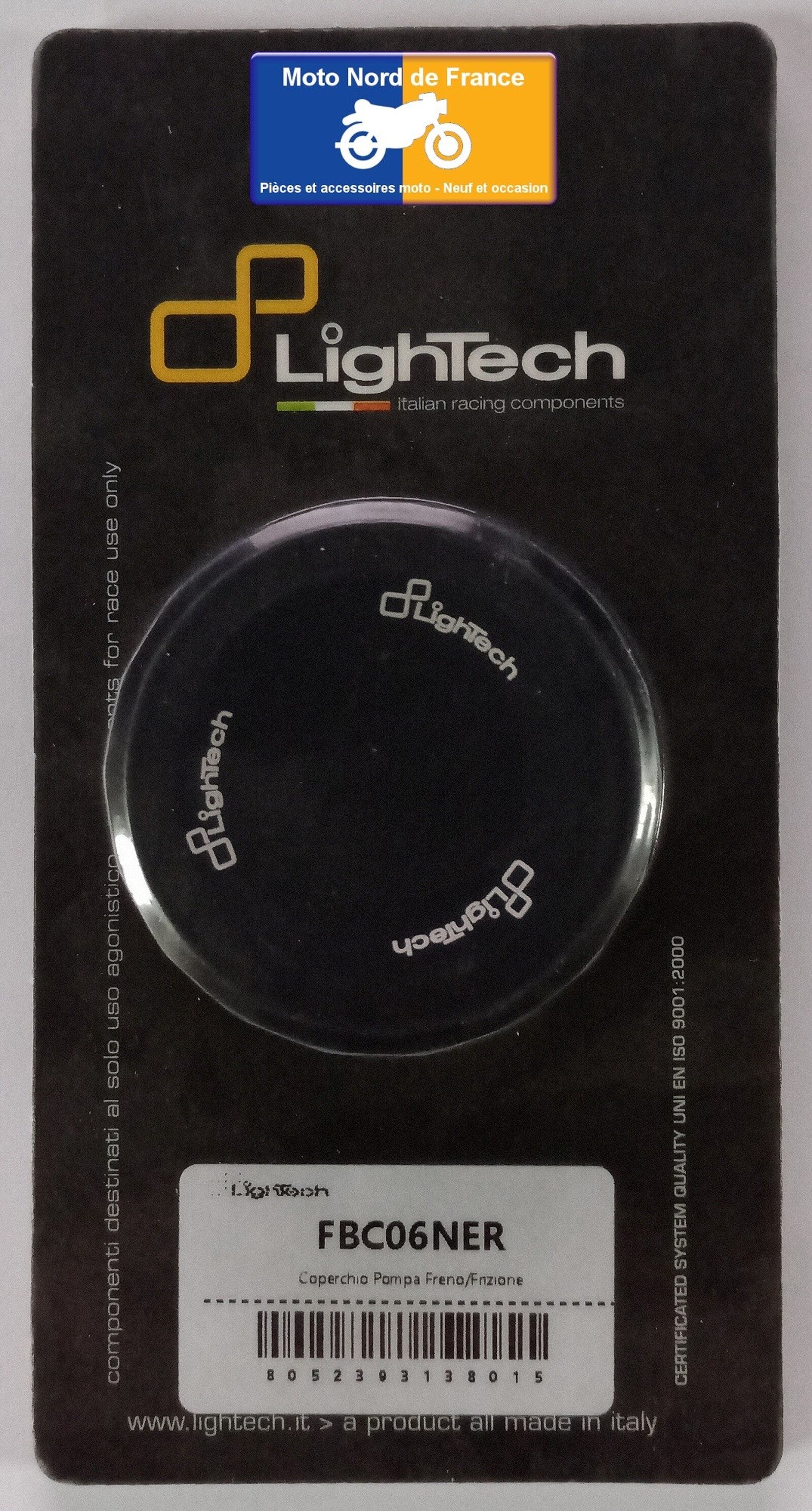 Couvercle LighTech bocal de frein avant - Kawasaki Z1000 SX 2011-2013