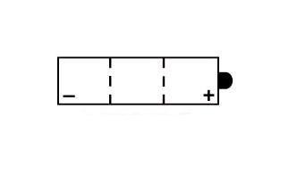 Batterie YUASA type 6N6-3B-1 (livrée sans acide)