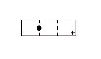Batterie YUASA type 6N6-3B (livrée sans acide)