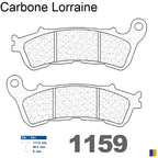 Plaquettes Carbone Lorraine de frein arrière - Honda CBF 1000 ABS 2006-2011