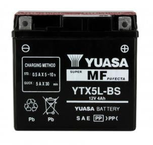 Batterie YUASA type YTX5L-BS AGM (avec acide)