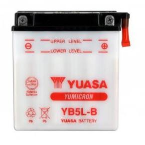 Batterie YUASA type YB5L-B (livrée sans acide)