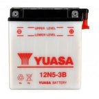 Batterie YUASA type 12N5-3B (livrée sans acide)