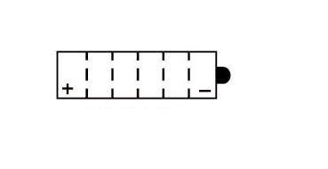 Batterie YUASA type 12N5.5-4B (livrée sans acide)