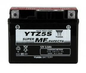 Batterie YUASA type YTZ5-S AGM (avec acide)