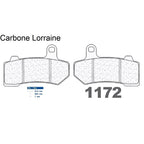 Plaquettes de frein Carbone Lorraine type 1172